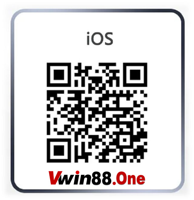 Mã QR của app Vwin cho điện thoại iOS